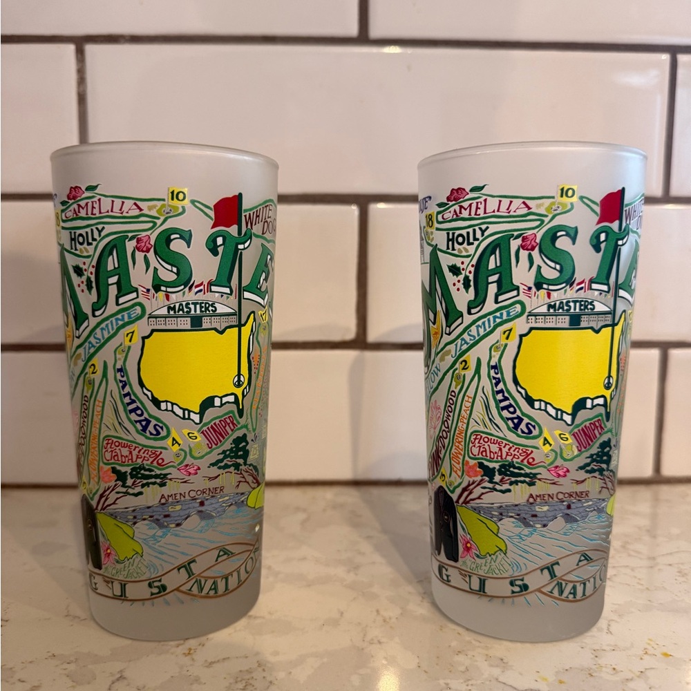 Masters Colorful Frosted Glass Set